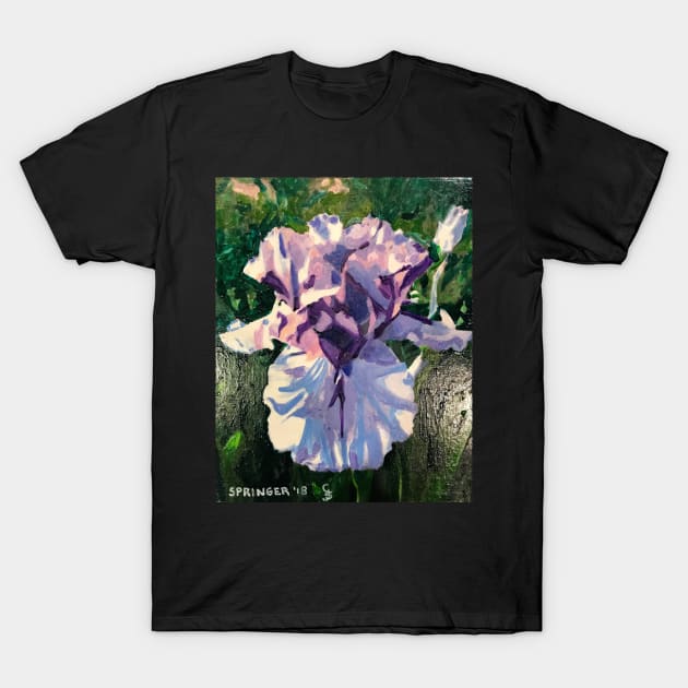 Iris Flower T-Shirt by gjspring